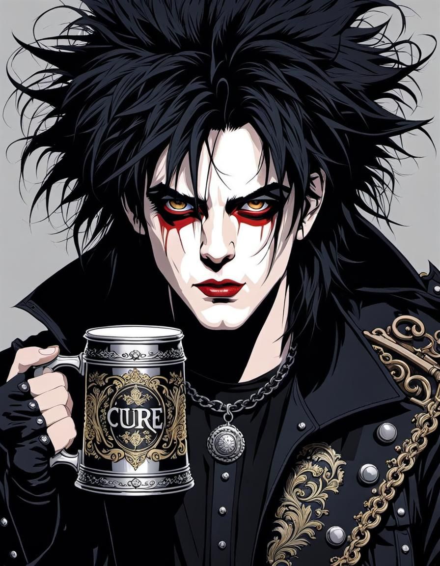 "We toast with bitter dregs to our emptiness" (Alone by The Cure)