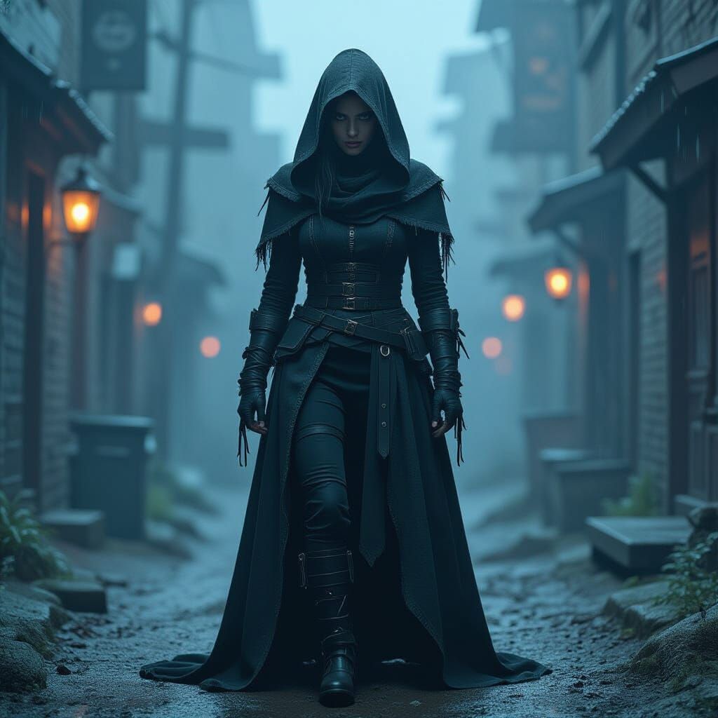 Force-Sensitive Woman in Ominous, Hyperrealistic Star Wars S...