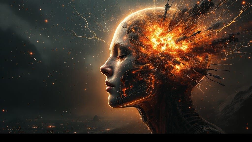 Atomic Anatomical Masterpiece: Elegant Explosion Within the ...