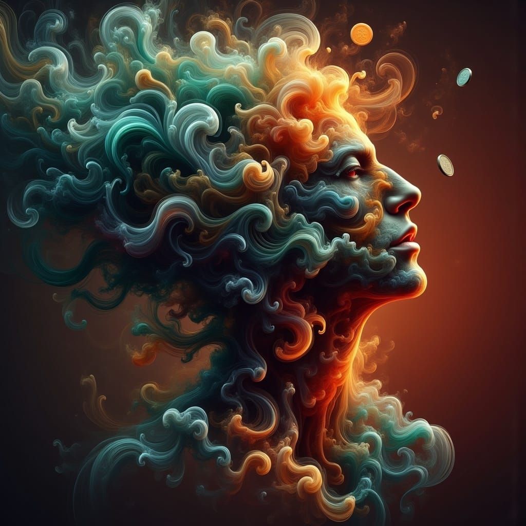 Harvey Dent Confronts Batman in a Fateful Coin Flip