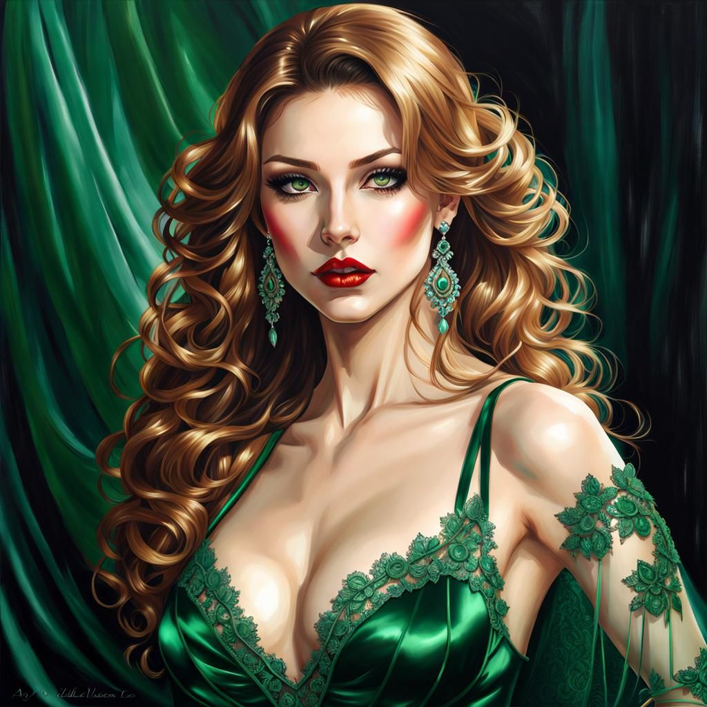 Poison Ivy Painting