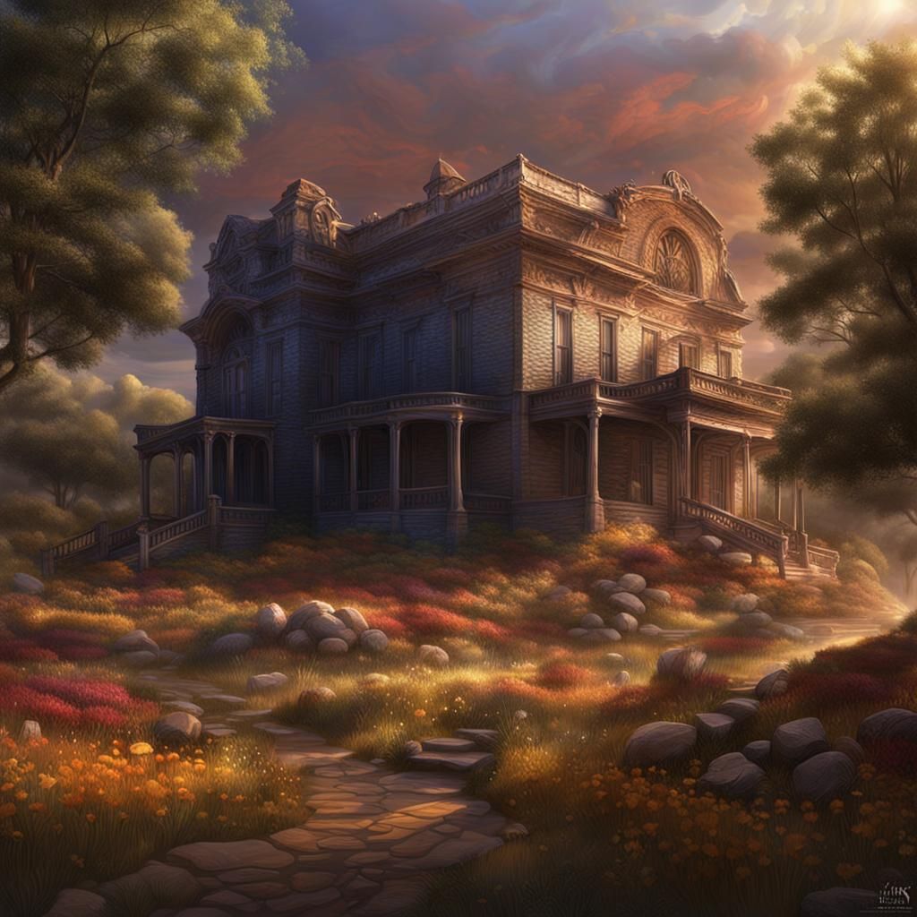 Detailed Matte Painting of LGBT Foundation