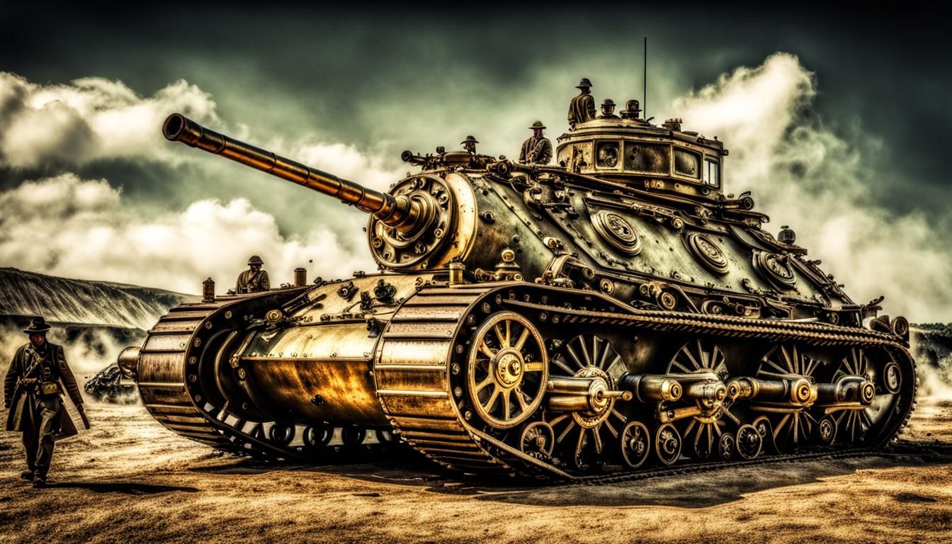 Steampunk World at War: Clockwork Tank