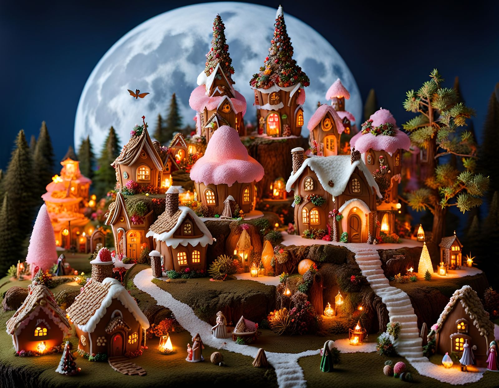 Fairy Candy Country Haunted Halloween
