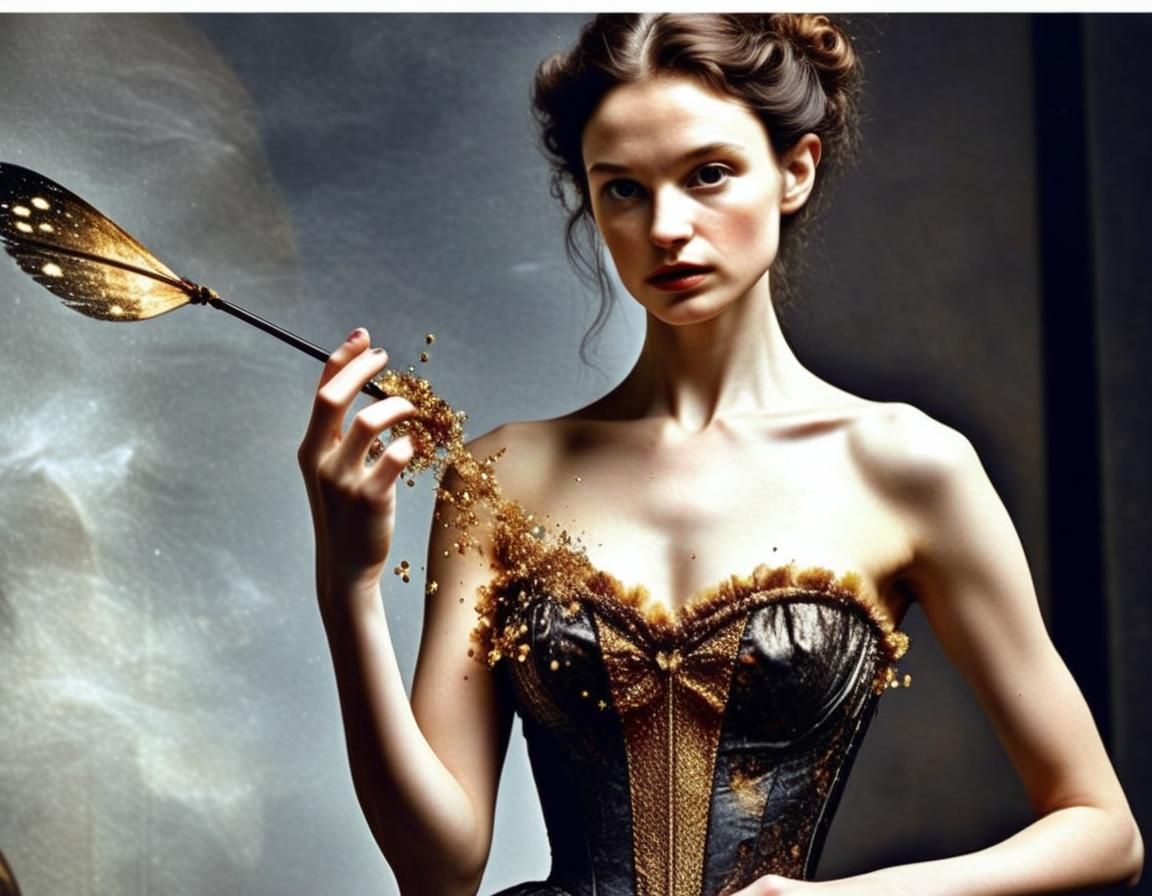 Old Masters Party with Aliens: Hyperrealistic 3D Art