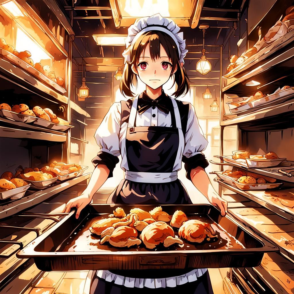 Malevolent Maid Puts Chicken in Bone Oven