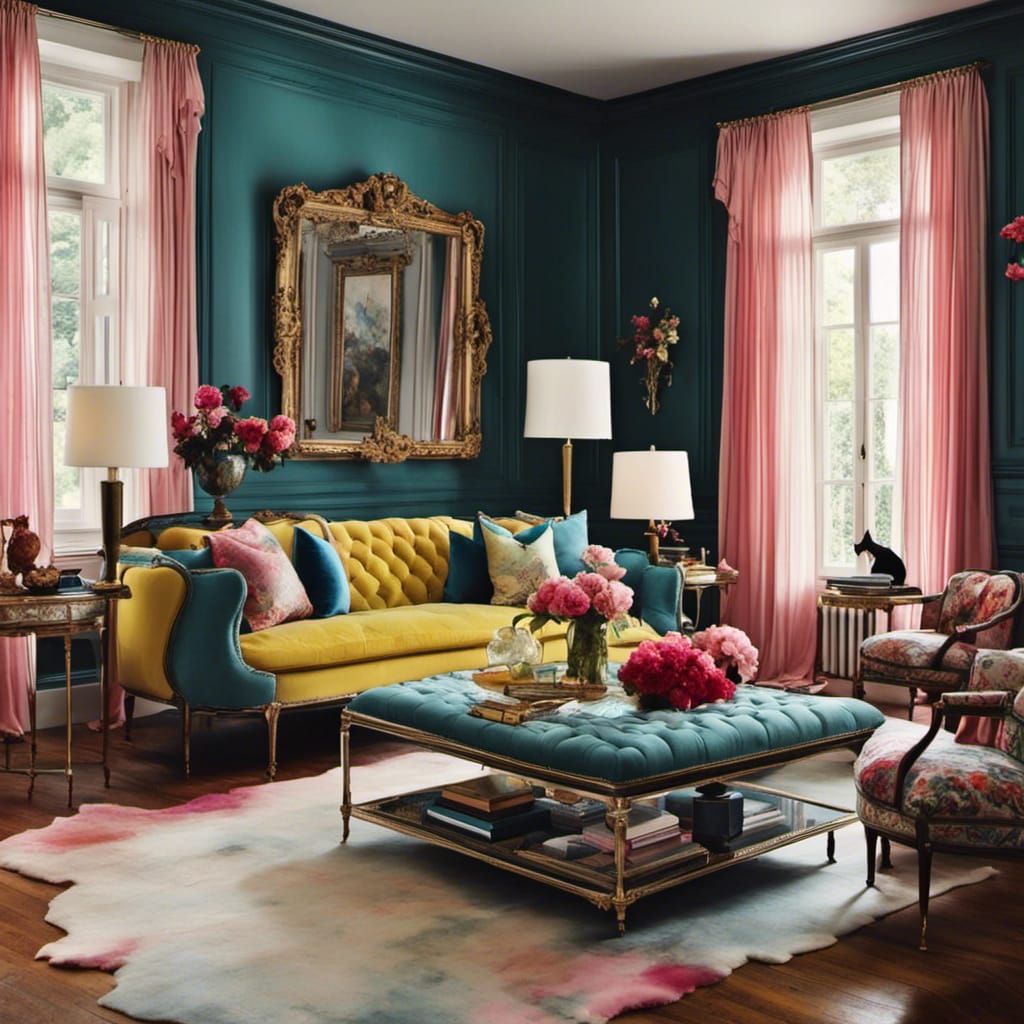 Designer Purse in Dark Surreal Interior