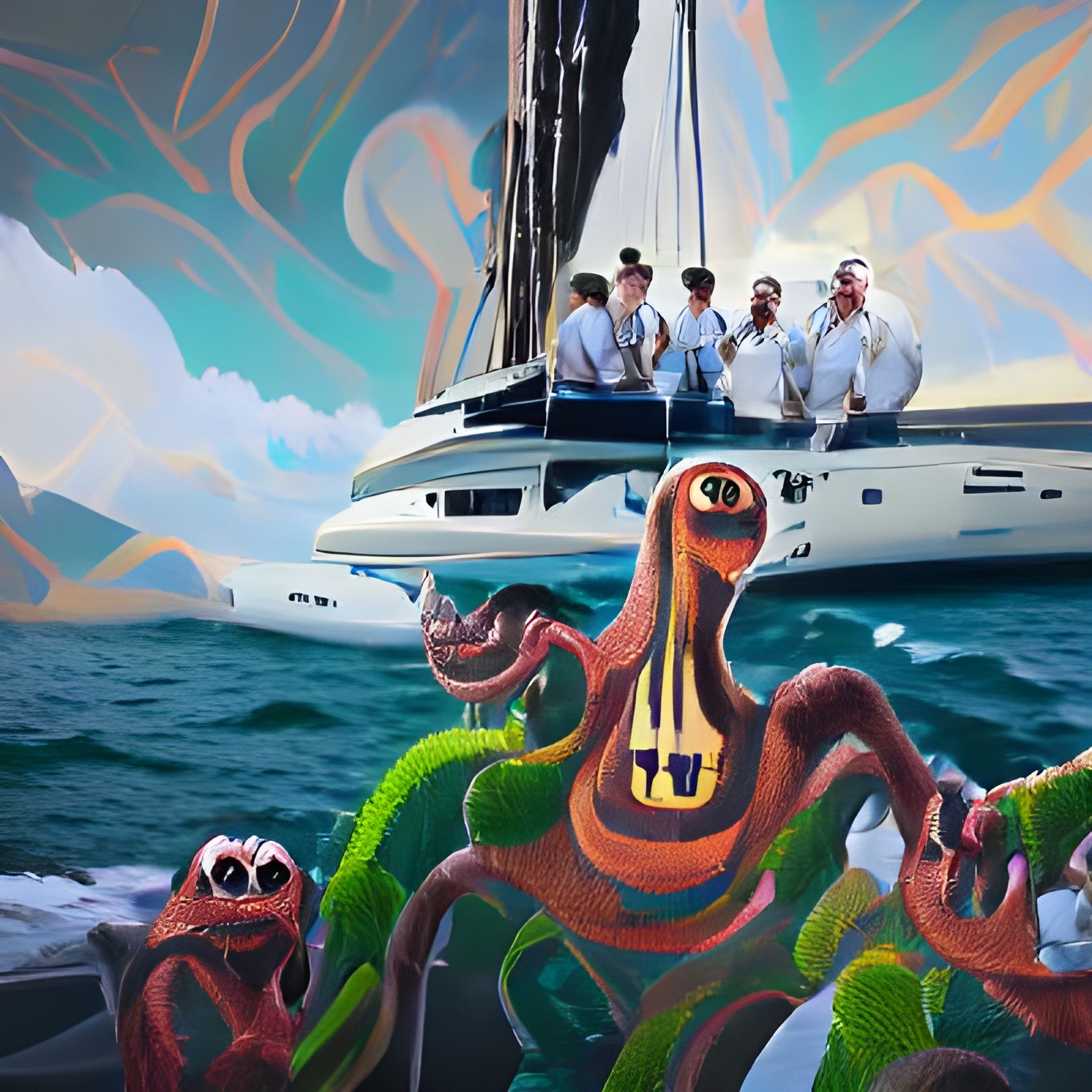 Yachtley Crew's Kraken Serenade: Yacht Rock Art