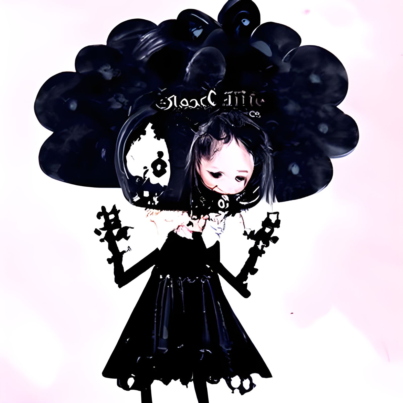 Gothic Dreamcore Art: Black No. 1