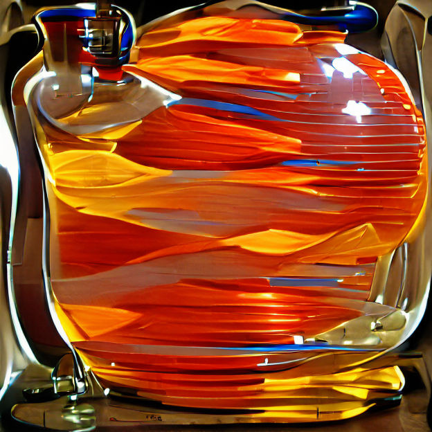 Elegant Glass Decanter on Dark Background
