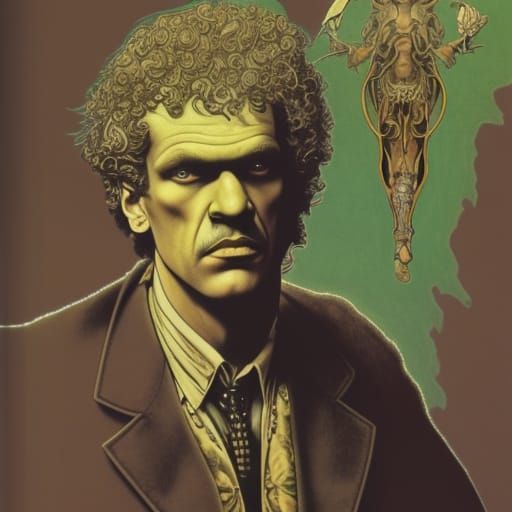 Surreal Portrait with Intricate Details