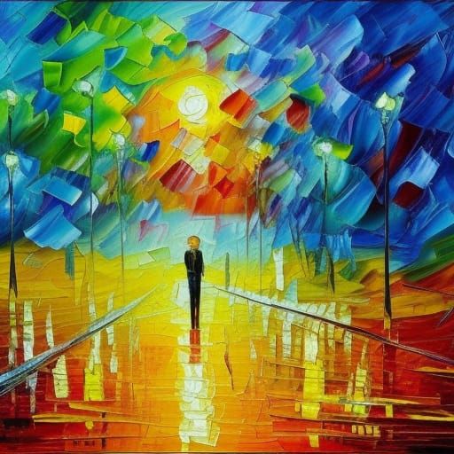 Secret Weapon: Neo-Impressionist Oil Painting