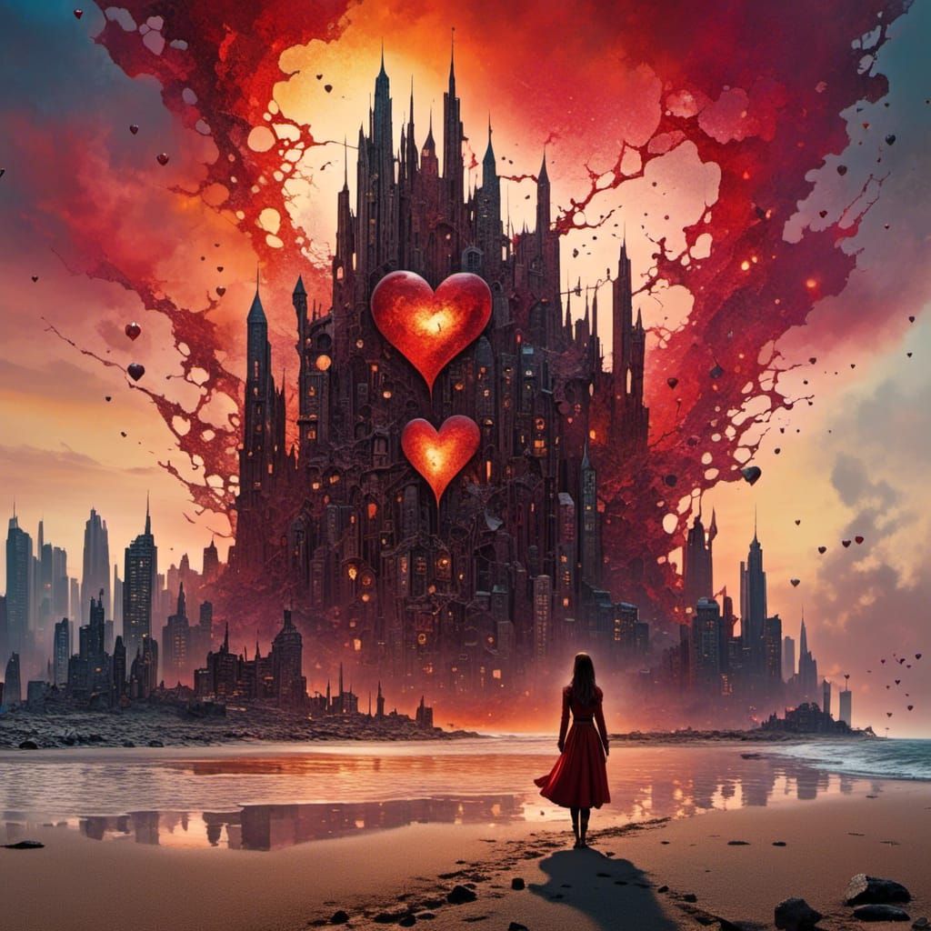 <lora:HeartCore:1.0> Surreal