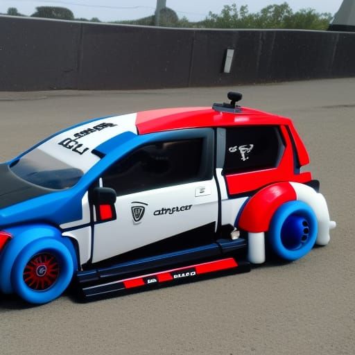 Dalek GTi Concept Car: AI Generated