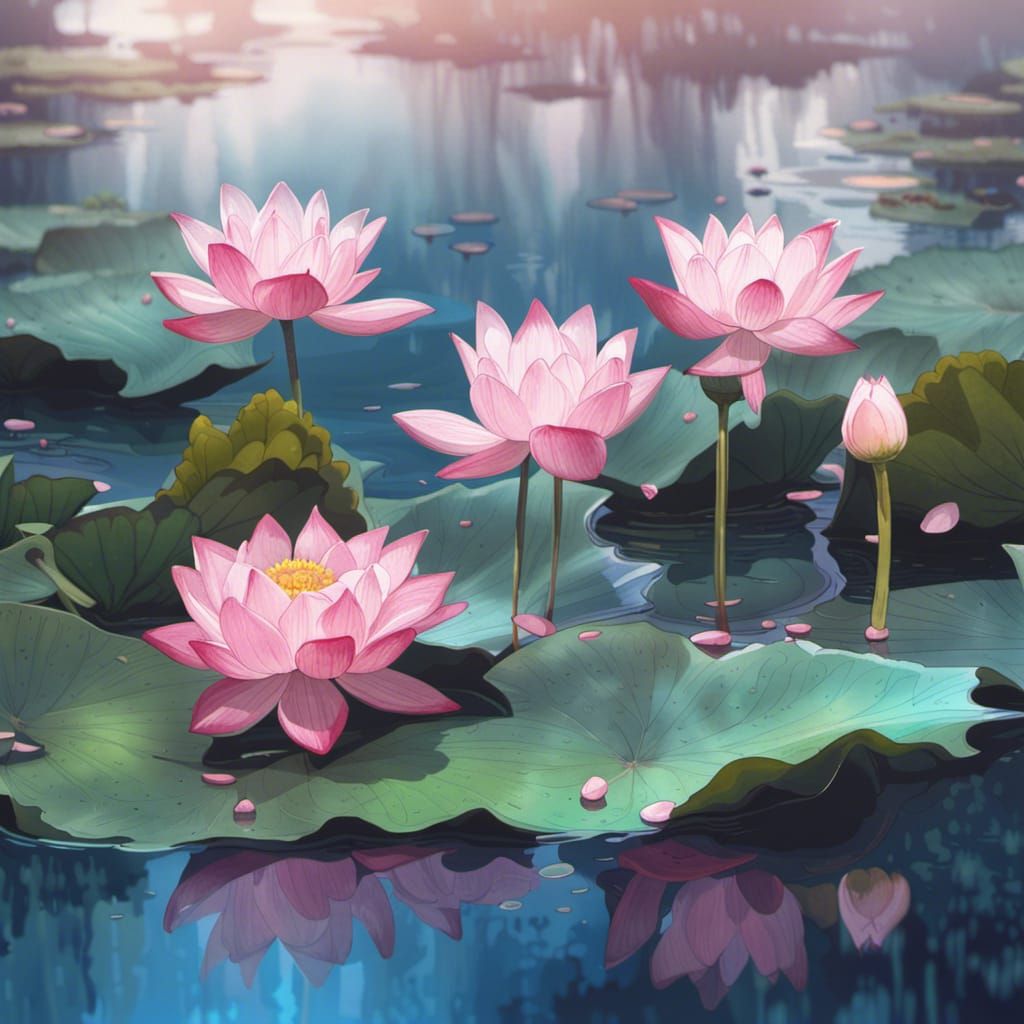 Lotus flowers