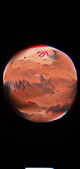 AI Generated Image of the Planet Mars