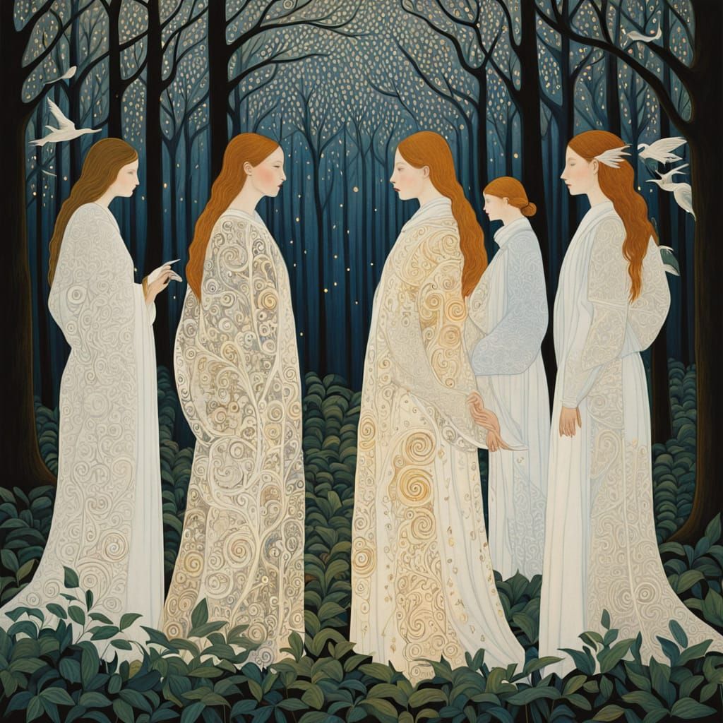 Women United in Mystical Harmony