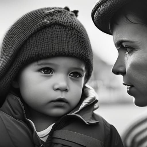 Tender Toddler Portrait in Magical Ambient Light