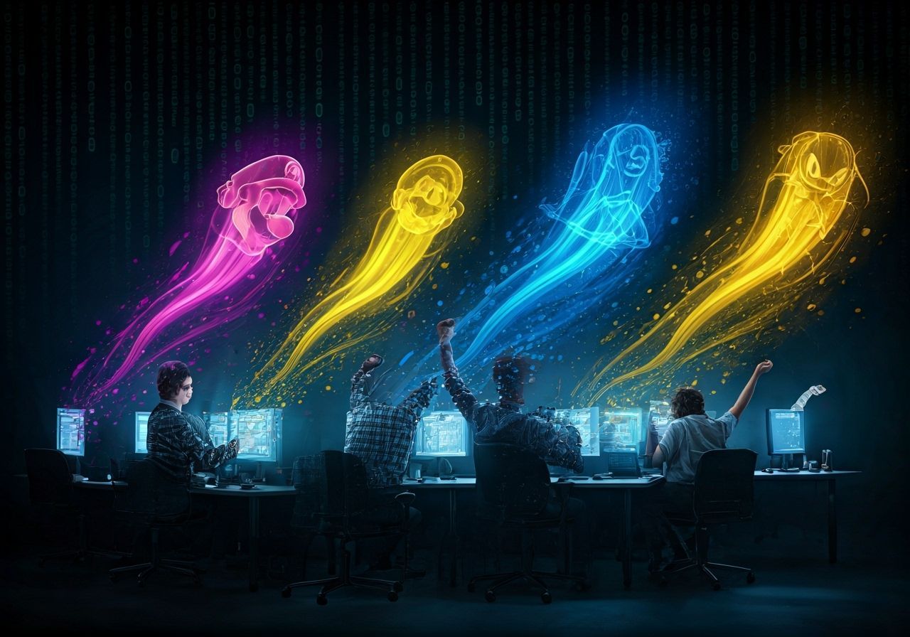 Programmers Dissolve into Digital Code