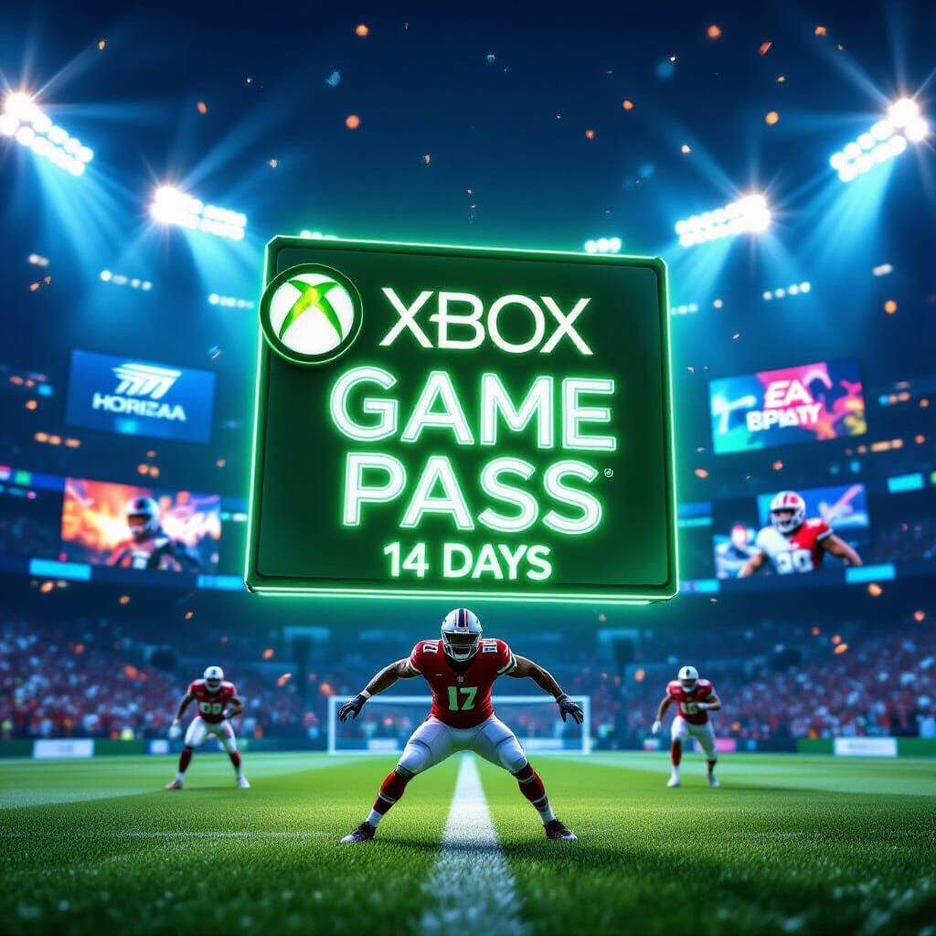 Xbox Game Pass 14 Days Promo with FIFA 26 Player