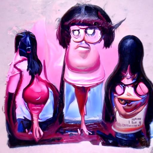 Gene, Louise, and Tina Belcher