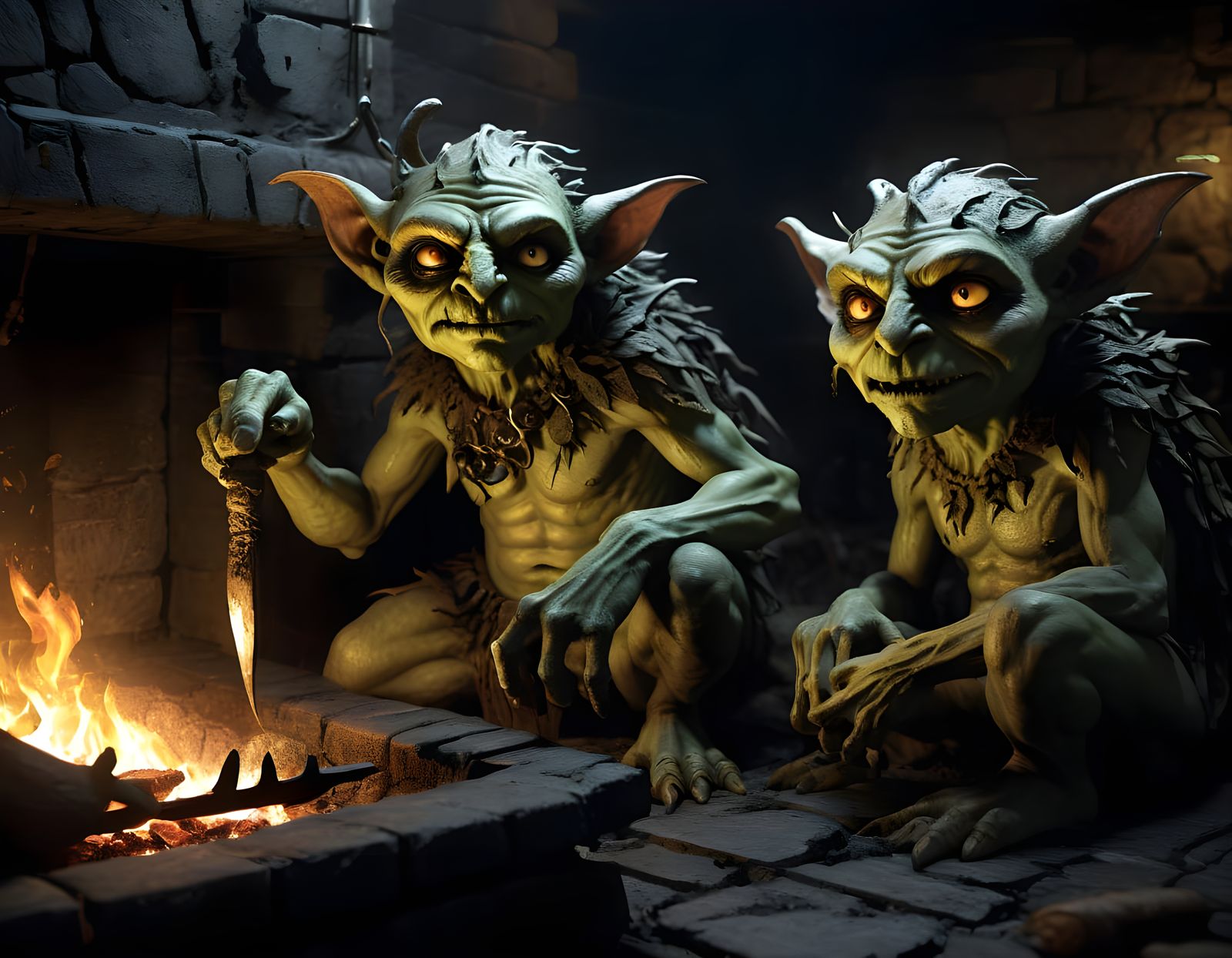 Mythological Zlydzens: Hunchbacked Creatures Under the Stove
