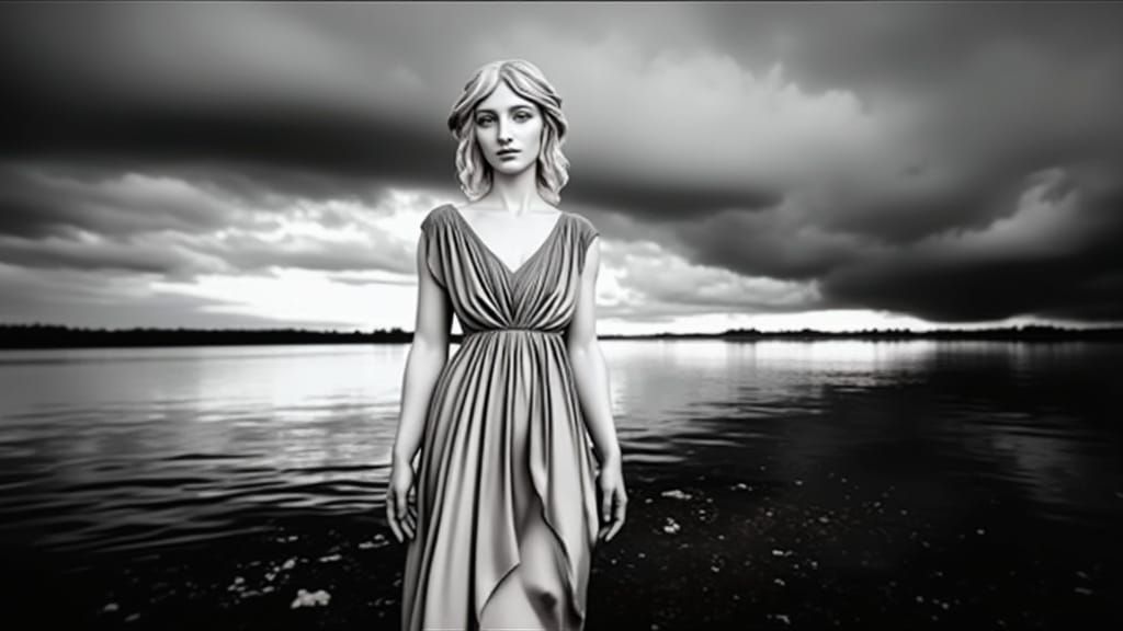 Venus de Milo Statue with Updated Face