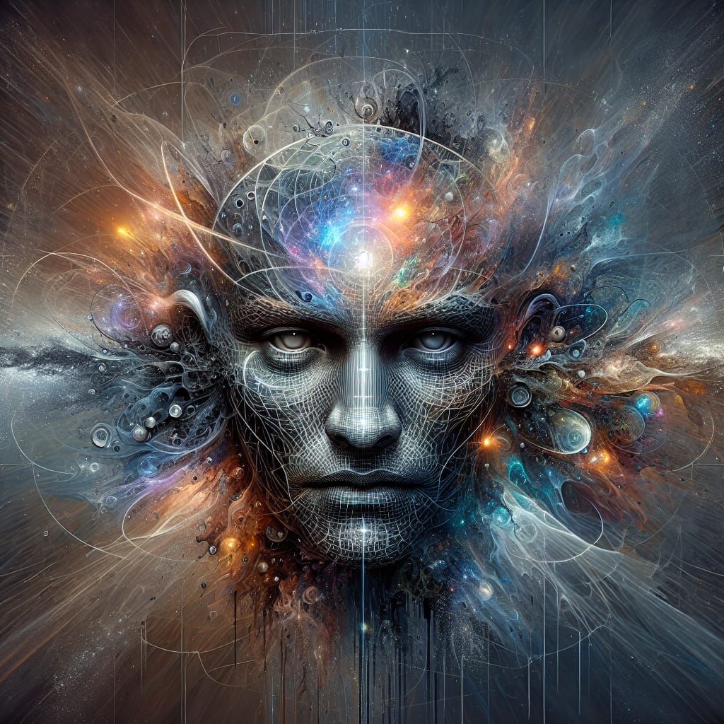 Hyperdetailed Portrait with Dynamic Lighting