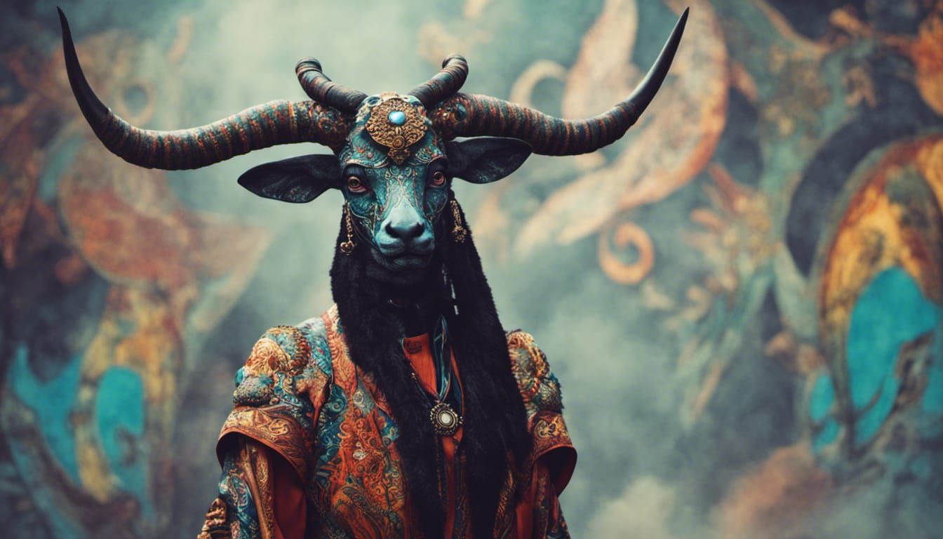 Dark Fantasy Alebrije Concept Art in Roversi Style