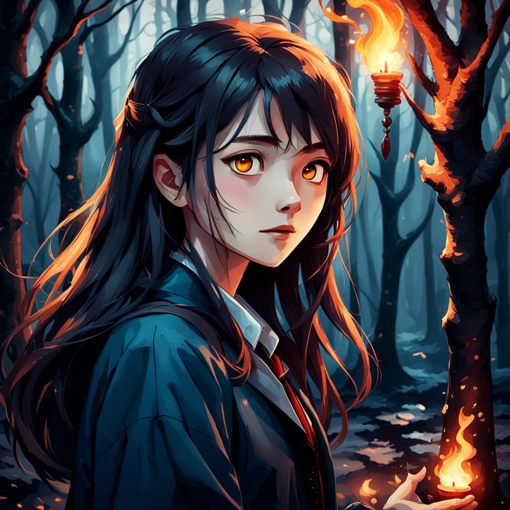 Secret Crush: A Conceptual AI Art Image