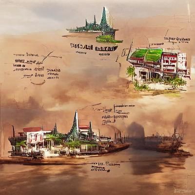 Fallout 4 Malacca City Concept Art