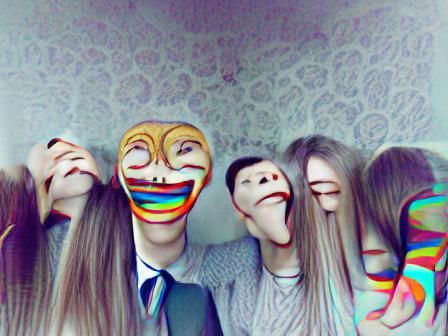 AI Generated Image of Normal People