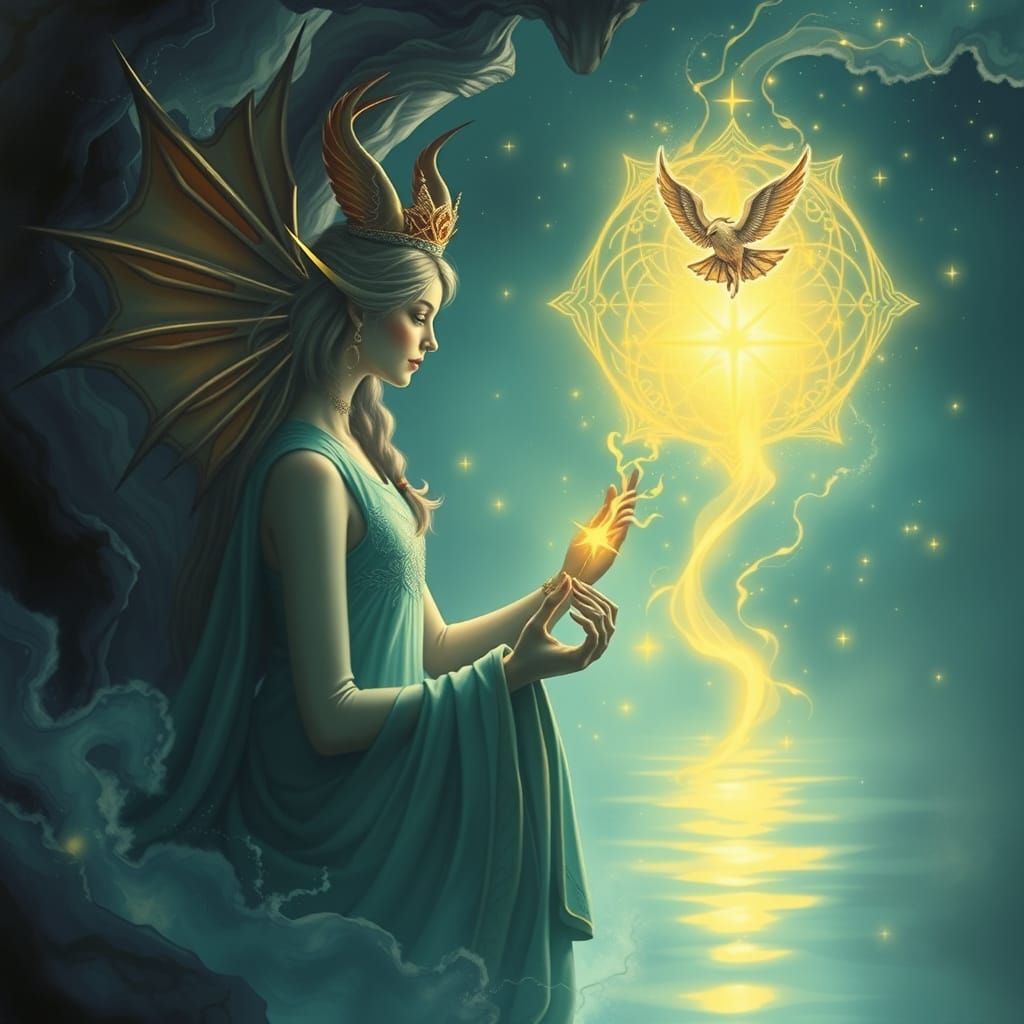 Serene Jinn Grants a Wish with Grace