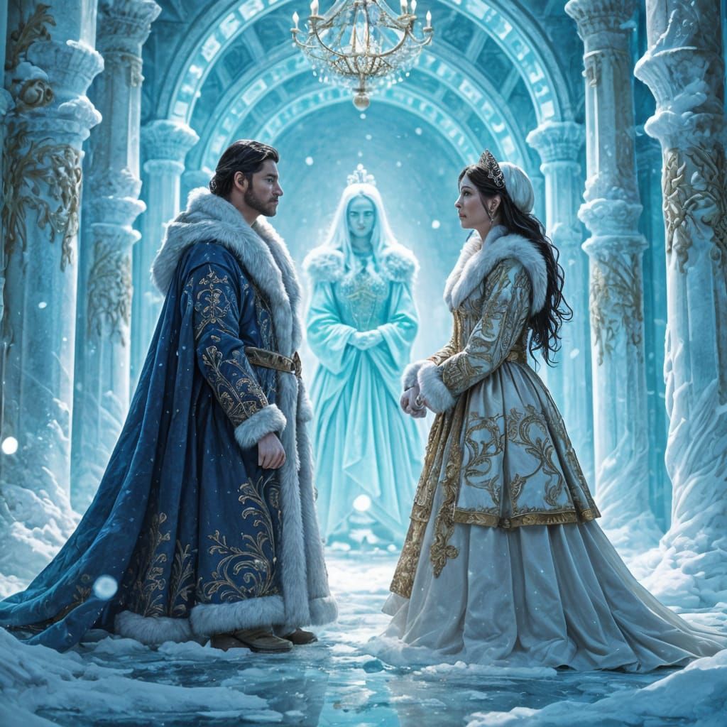 Regal Encounter in Crystal Palace of Ice