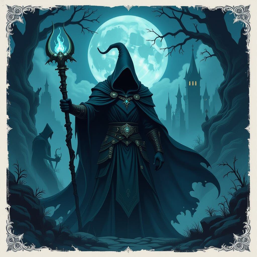 Dark Fantasy Game Art: Epic Illustration