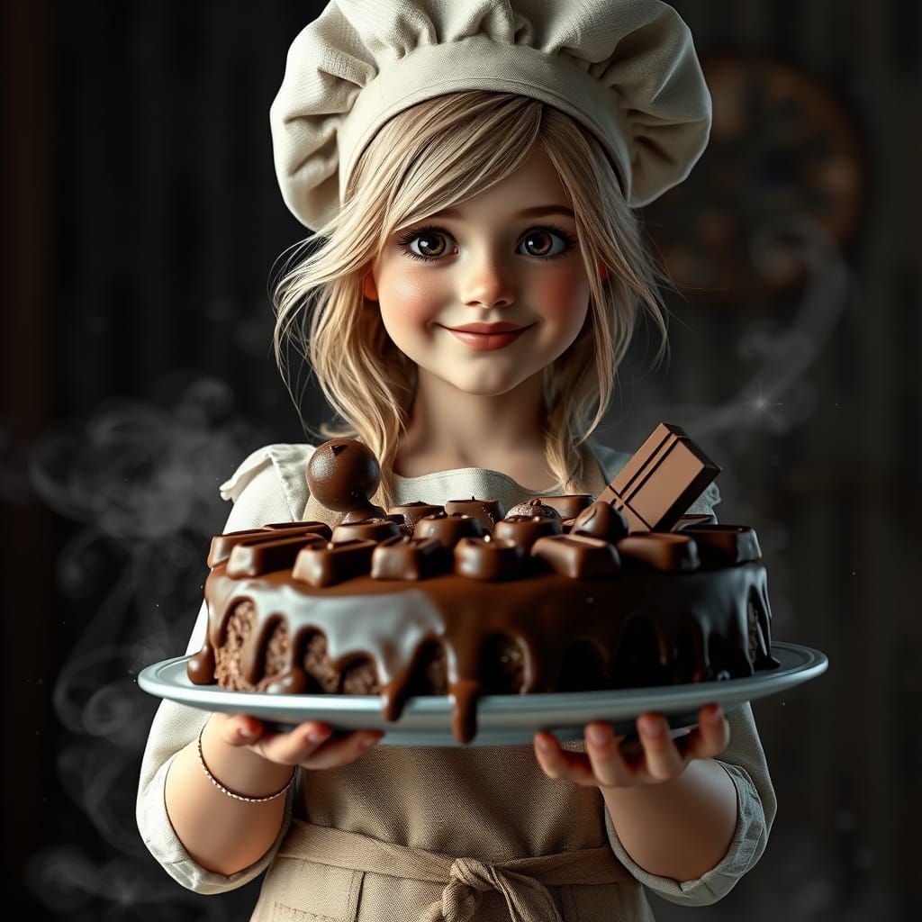 Wanna taste my Chocolate Cake?