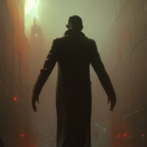 Sinister Lovecraftian Horror by Greg Rutkowski