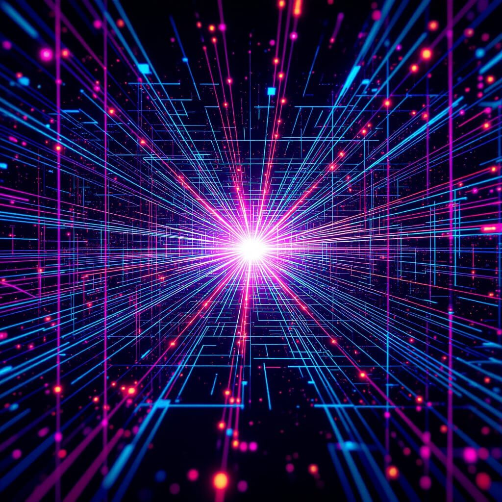 Afro-futurist Matrix of Reggae Light Wires