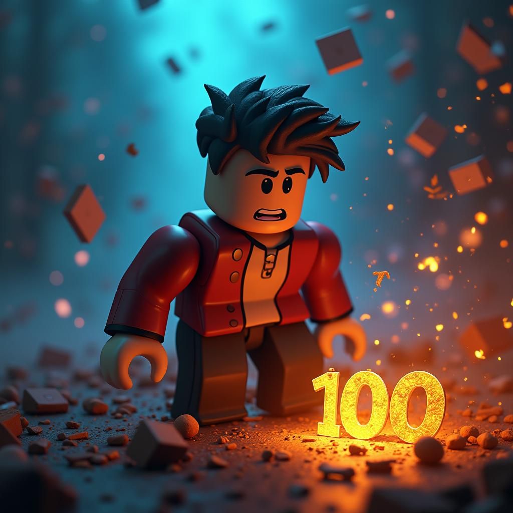 Distraught Roblox Avatar in Unraveling Digital Realm