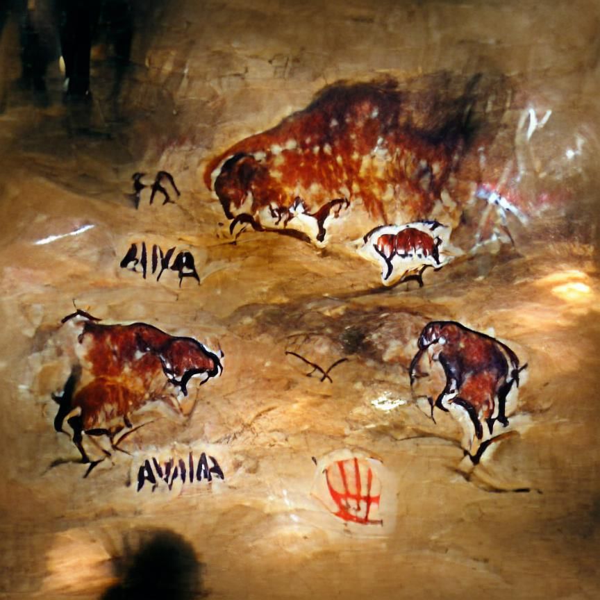 Altamira Cave Bisons: Prehistoric Art