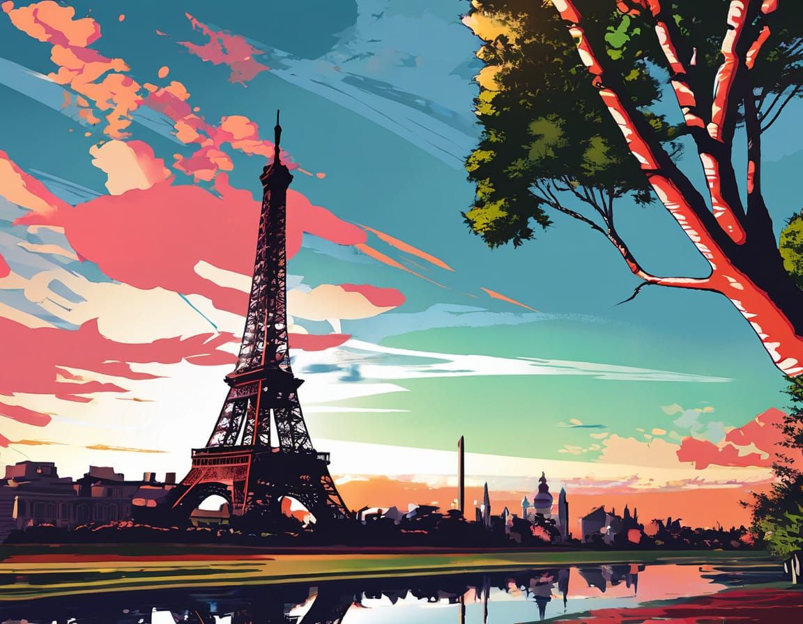 Intricately Detailed Bird in Anime-Inspired Flight