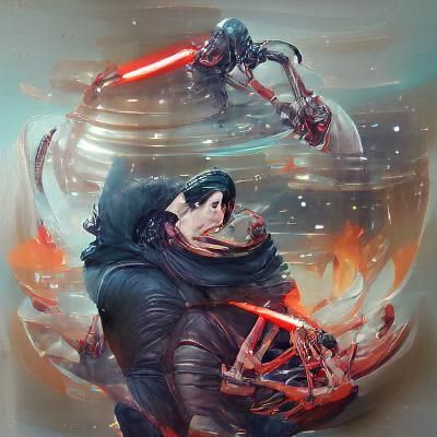 Star Wars Soufflé, an AI Generated Image