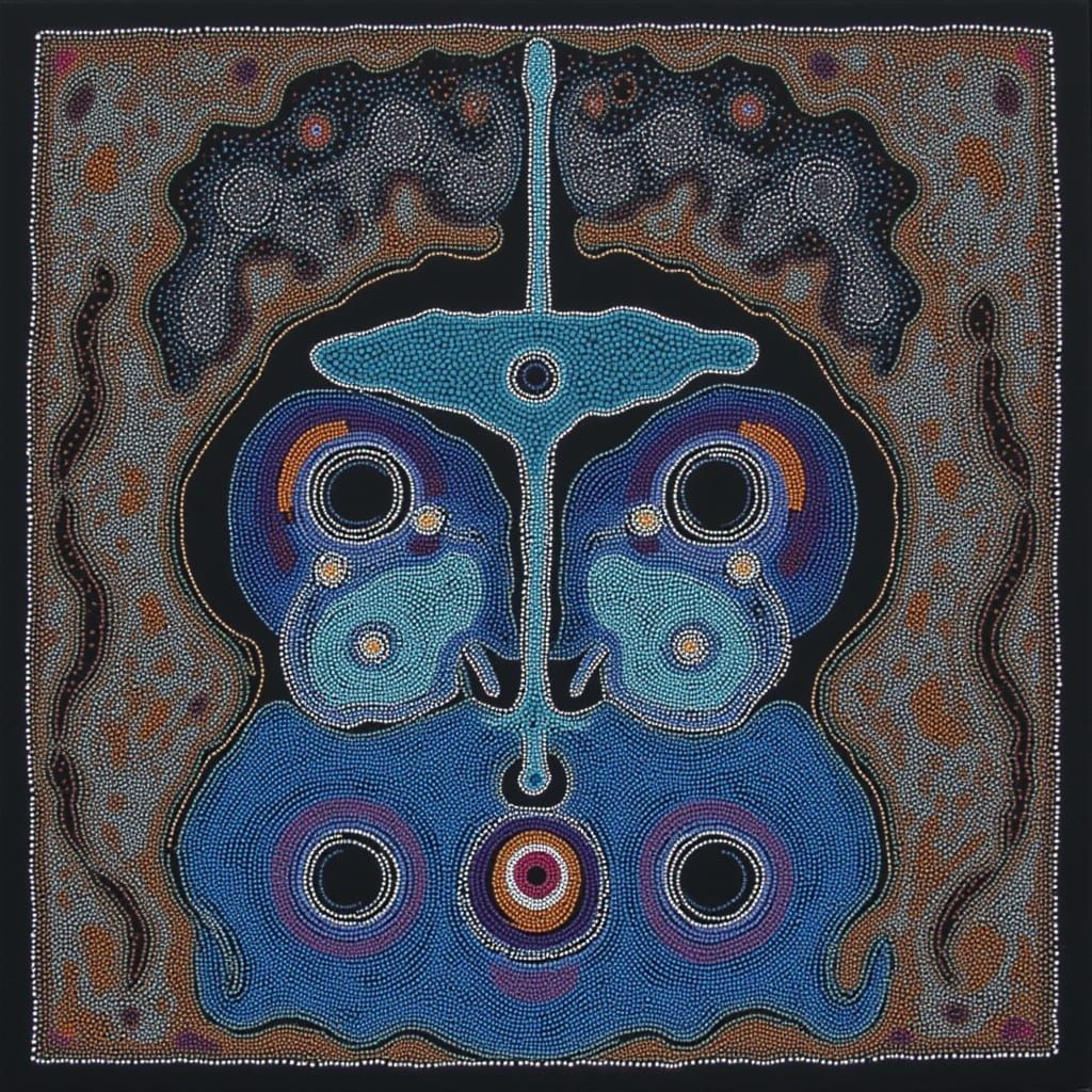 Tribal Ghost Appears in Water Cooler