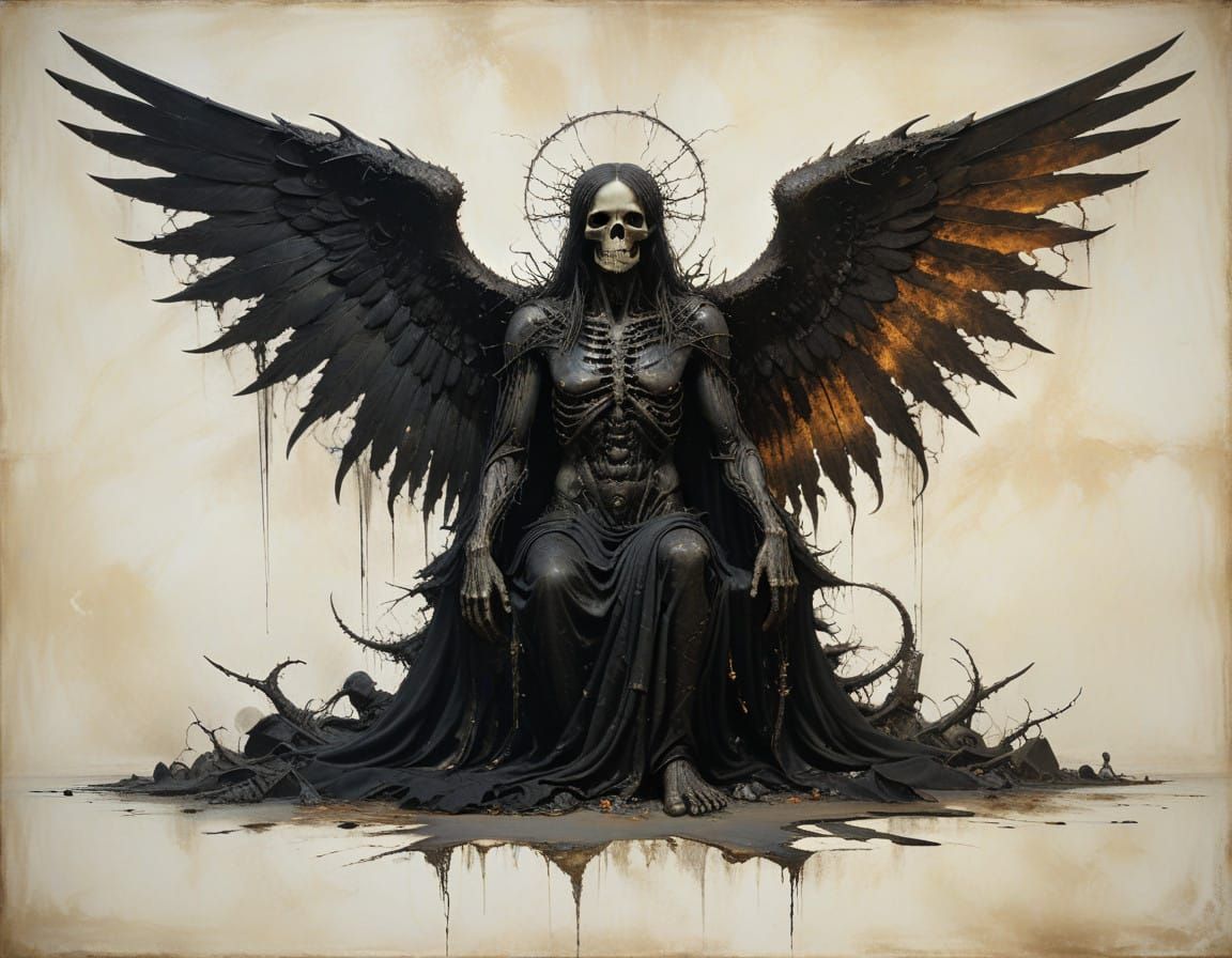 Shattered Angel in Dark, Twisted Realms