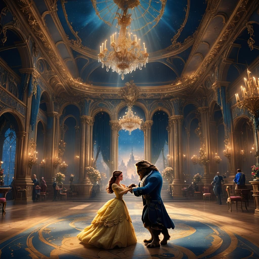 Beauty and the Beast: Enchanted Ballroom Fantasy