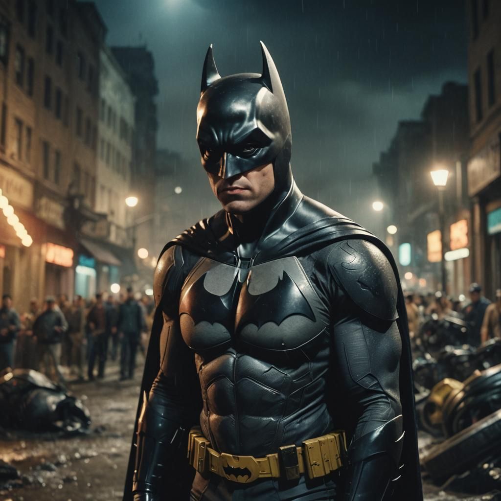 Batman's Unexpected Romance: A Cinematic Still