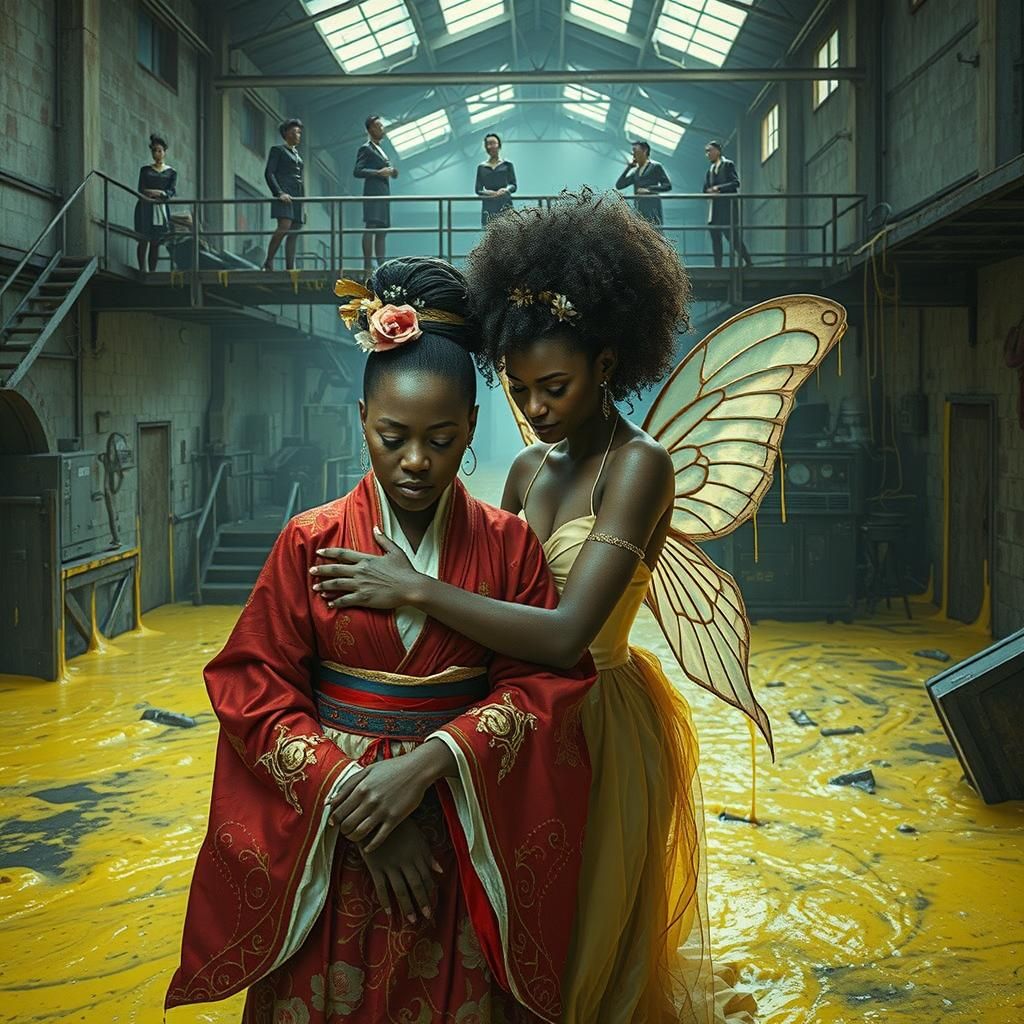 Eerie Factory: Women in Slime, Cinematic Glow