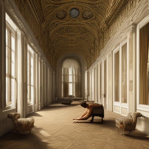 Campaspe as Ornate Hyper-Realistic Matte Painting