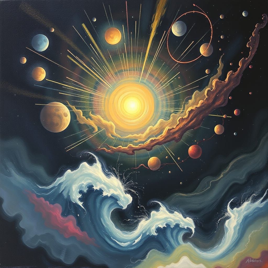 A Conceptual Artwork of Emotional Contrast