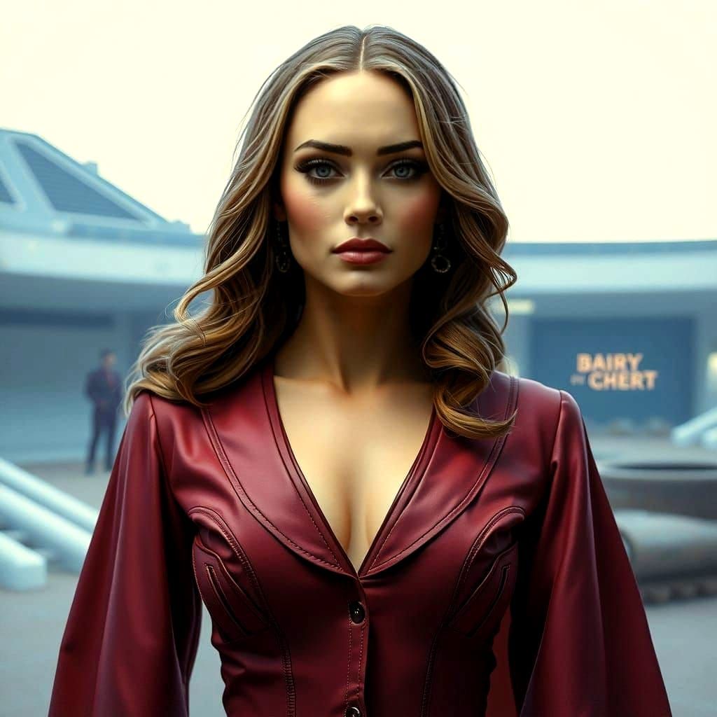 Lady Libresse in Filmic Oil on Canvas Style